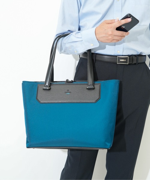 新品 LANVIN en Bleu ホライゾン 3WAY トートバッグ A4 Ⓗ LANVIN en Bleu（ランバンオンブルー）の「