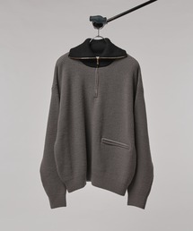 【大人気】クルニ ニット　セーター 1　Collarless Buttoned CULLNI セーター ニット 「CULLNI」「別注」 DRIVERS KNIT