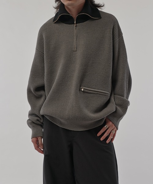 CULLNI/クルニ】ハーフZIPニット（ニット/セーター）｜CULLNI（クルニ