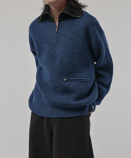 CULLNI/クルニ】ハーフZIPニット（ニット/セーター）｜CULLNI（クルニ
