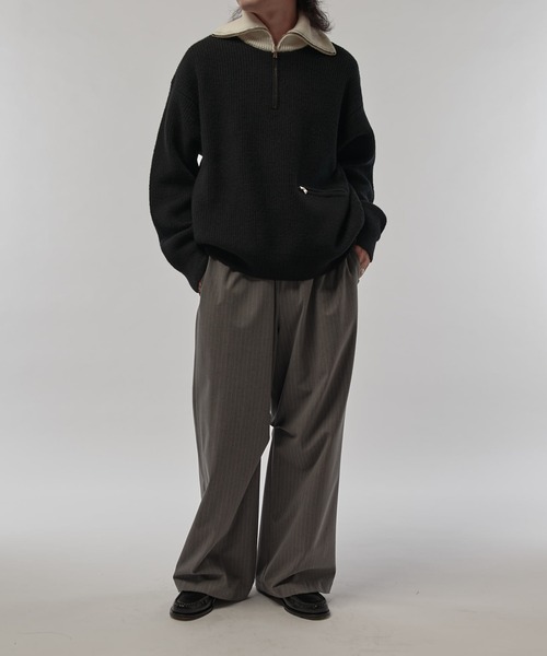 CULLNI/クルニ】ハーフZIPニット（ニット/セーター）｜CULLNI（クルニ