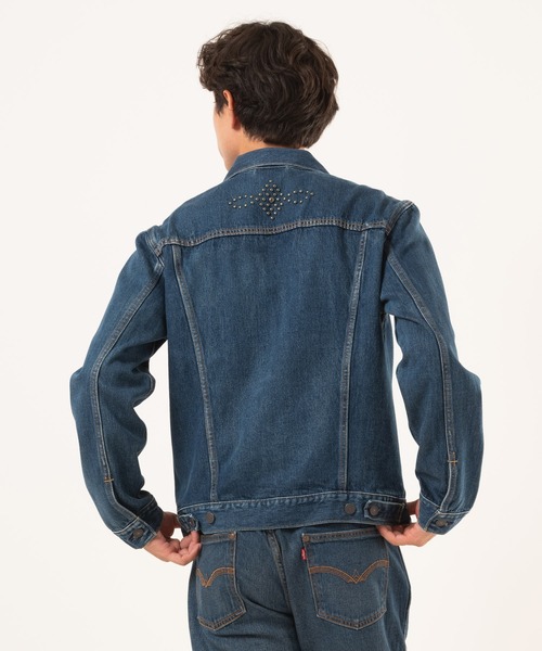 Levi's(リーバイス)の「Levi's/リーバイス トラッカージャケット(デニムジャケット・メンズ・ダークインディゴブルー・XL/S/L/M)」の3枚目の写真