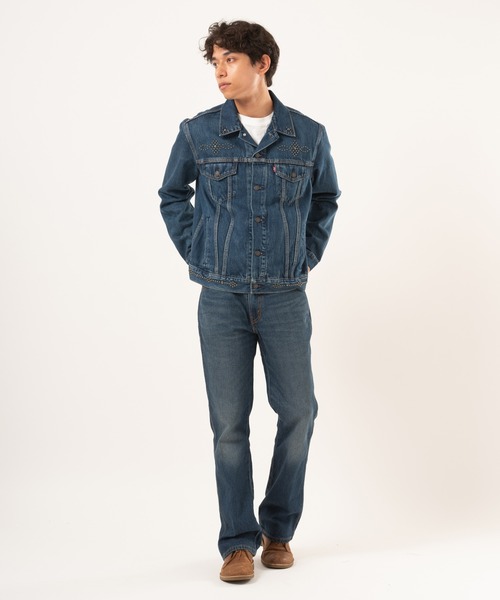 Levi's(リーバイス)の「Levi's/リーバイス トラッカージャケット(デニムジャケット・メンズ・ダークインディゴブルー・XL/S/L/M)」の5枚目の写真
