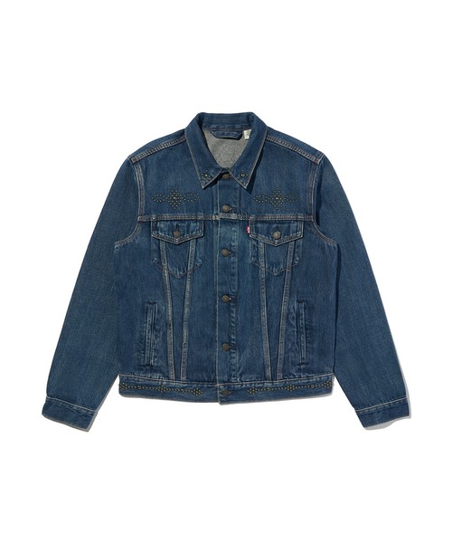 Levi's(リーバイス)の「Levi's/リーバイス トラッカージャケット(デニムジャケット・メンズ・ダークインディゴブルー・XL/S/L/M)」の7枚目の写真