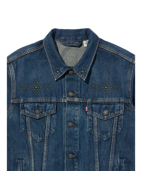 Levi's(リーバイス)の「Levi's/リーバイス トラッカージャケット(デニムジャケット・メンズ・ダークインディゴブルー・XL/S/L/M)」の9枚目の写真