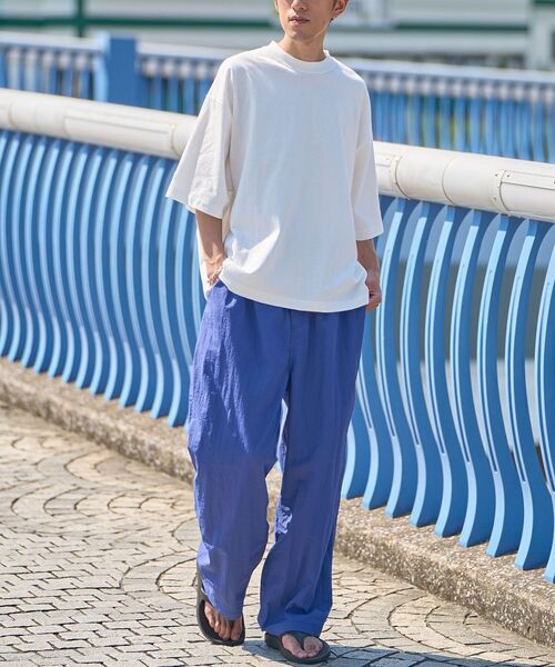 CRAFT STANDARD BOUTIQUE(クラフトスタンダードブティック)の「ヘビーウェイトハーフスリーブTEE(Tシャツ/カットソー・メンズ・アイボリー/レッド系その他5/ブラウン/ブラック/ネイビー/マスタード/オフホワイト・L/M/XL)」の22枚目の写真