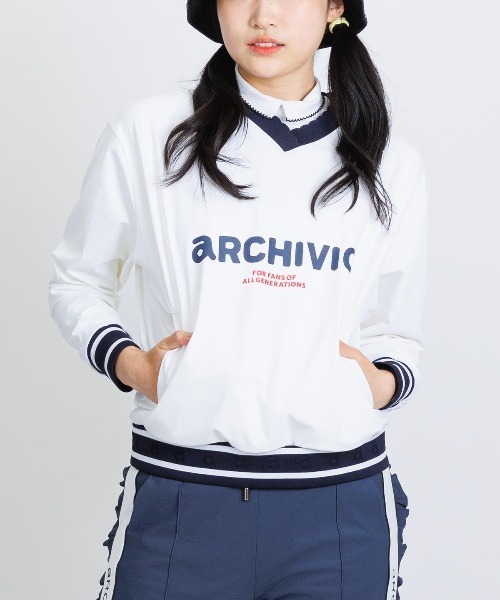 アルチビオ　新品　スエット　上着　38 フリルポケットダンボールブルゾン|アルチビオ - ゴルフウェアや婦人服通販