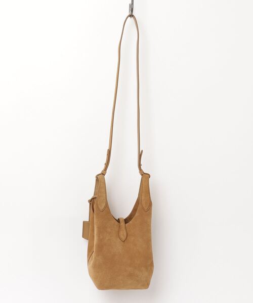 Polo Play スエード スモール トート & クロスボディ RALPH LAUREN｜Polo Play スエード スモール トート & クロスボディ