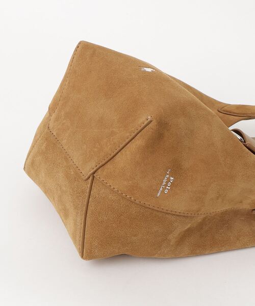 Polo Play スエード スモール トート & クロスボディ（トートバッグ