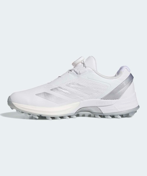 お値下げ❣️美品❣️adidas❣️ゴルフシューズ ｳｨﾒﾝｽﾞ ｱﾃﾞｨｾﾞﾛ ｾﾞｯﾄﾞｼﾞｰ ﾛｰ ﾎﾞｱ【adidas Golf/アディダスゴルフ
