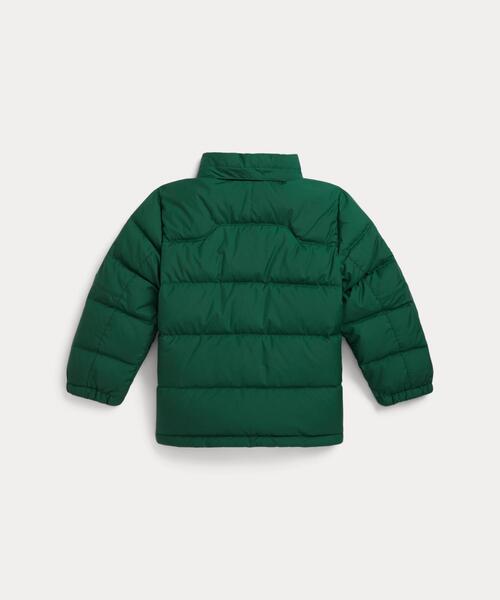 POLO RALPH LAUREN CHILDRENSWEAR(ポロ ラルフ ローレン チルドレンズウェア)の「リップストップ ダウン フーデッド ジャケット(ダウンジャケット/コート・キッズ・グリーン・7/6/4/3)」の7枚目の写真