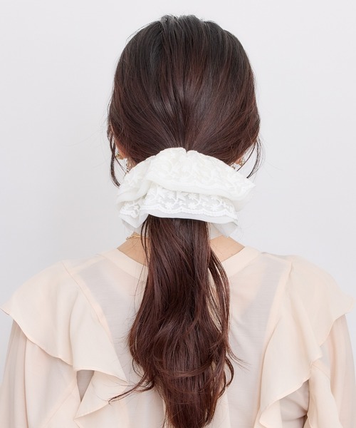 レースセパレートシュシュ（シュシュ）｜Heartdance（ハート