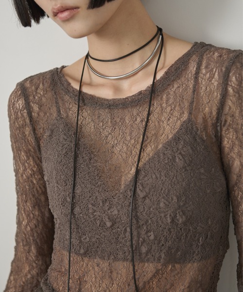 AIC.（エーアイシー）の「【再入荷】ロングコードラウンドチョーカー（チョーカー・レディース・ゴールド/シルバー・FREE）」の7枚目の写真