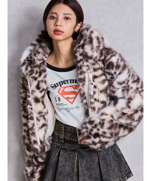 GGエコファーショートフードコート（ブルゾン）｜GYDA（ジェイダ）の