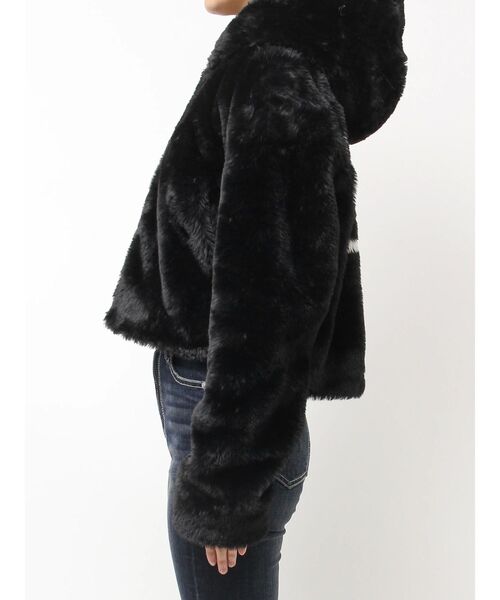 GGエコファーショートフードコート（ブルゾン）｜GYDA（ジェイダ）の