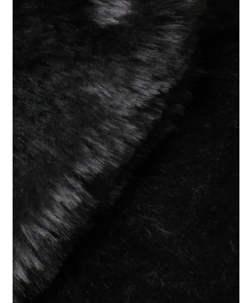 GYDA(ジェイダ)の「GGエコファーショートフードコート(ブルゾン・レディース・その他1/アイボリー/ブラック・FREE)」の11枚目の写真