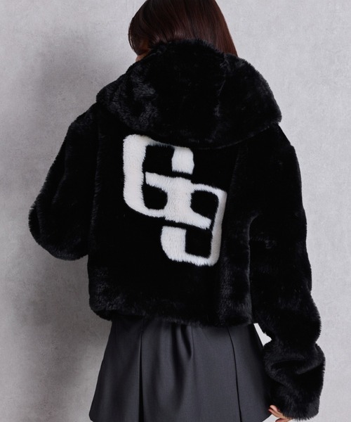 GGエコファーショートフードコート（ブルゾン）｜GYDA（ジェイダ