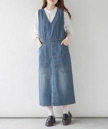 カシュクールデニムジャンスカ