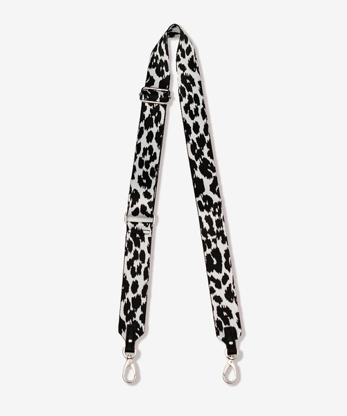 LAZY SUSAN(レイジースーザン)の「ショルダーベルト レオパ―ド(ショルダーバッグ・レディース・ホワイト/グレー・FREE)」の1枚目の写真