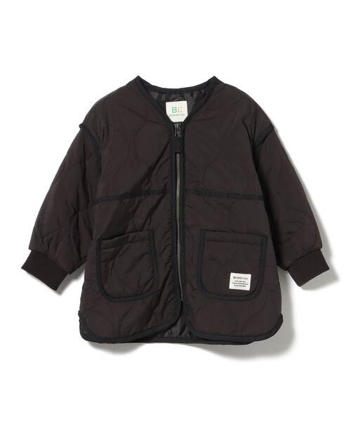 BEAMS mini(ビームスミニ)の「キルト ジップコート 2025FW(90~150cm)(その他アウター・キッズ・ブラック/オリーブ・110/120/130/140/150/90/100)」の19枚目の写真