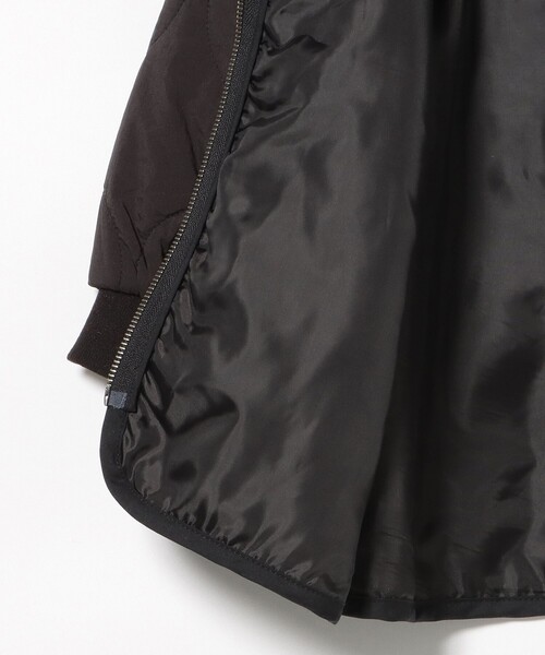 BEAMS mini(ビームスミニ)の「キルト ジップコート 2025FW(90~150cm)(その他アウター・キッズ・ブラック/オリーブ・110/120/130/140/150/90/100)」の20枚目の写真