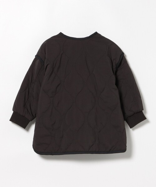 BEAMS mini(ビームスミニ)の「キルト ジップコート 2025FW(90~150cm)(その他アウター・キッズ・ブラック/オリーブ・110/120/130/140/150/90/100)」の21枚目の写真