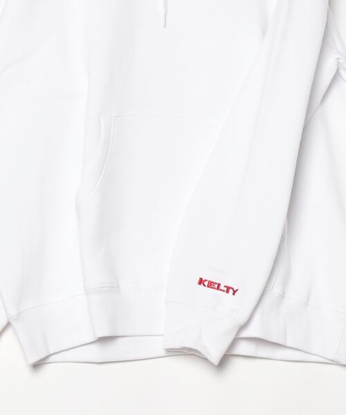 KELTY(ケルティ)の「ミニロゴスウェットパーカー(パーカー・レディース・ベージュ/ネイビー/杢グレー/ホワイト/ブラック・MEDIUM/S/XL/L)」の19枚目の写真
