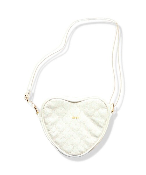 BRANSHES(ブランシェス)の「ハートキルティングショルダーバッグ(ショルダーバッグ・キッズ・レッド/オフホワイト/ブラック・FREE)」の8枚目の写真