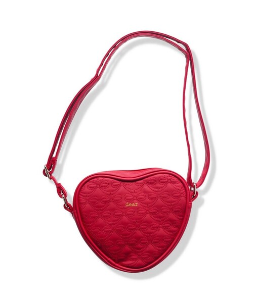 BRANSHES(ブランシェス)の「ハートキルティングショルダーバッグ(ショルダーバッグ・キッズ・レッド/オフホワイト/ブラック・FREE)」の6枚目の写真