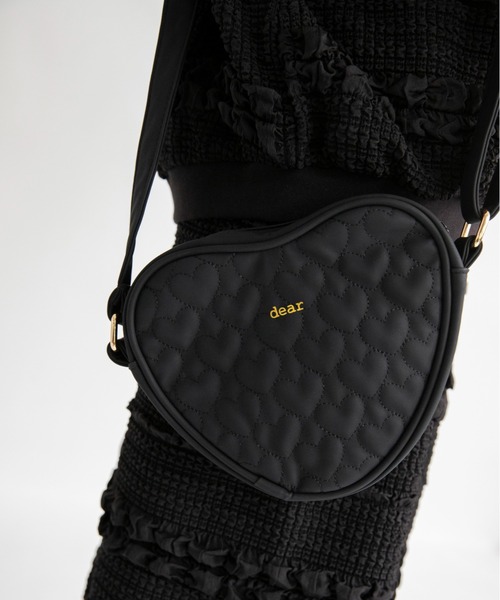 BRANSHES(ブランシェス)の「ハートキルティングショルダーバッグ(ショルダーバッグ・キッズ・レッド/オフホワイト/ブラック・FREE)」の12枚目の写真