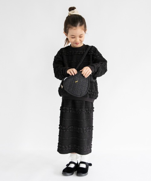 BRANSHES(ブランシェス)の「ハートキルティングショルダーバッグ(ショルダーバッグ・キッズ・レッド/オフホワイト/ブラック・FREE)」の15枚目の写真