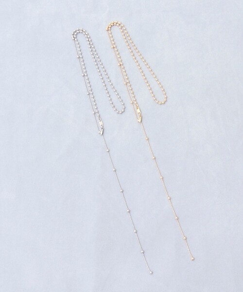 grace grace （グラスグラス）の「【grace grace/グラスグラス】スキップボールボール2WAYネックレス（ネックレス・レディース・ゴールド/シルバー・FREE）」の14枚目の写真