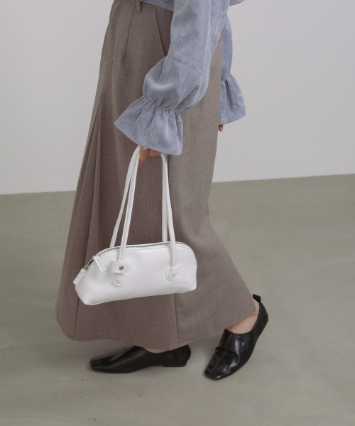 Bab（バブ）の「ミニボストンバッグ（ボストンバッグ・レディース・ブラック/ブルー/オフホワイト・ONESIZE）」の5枚目の写真