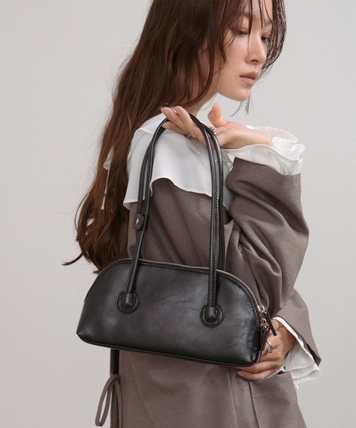 Bab（バブ）の「ミニボストンバッグ（ボストンバッグ・レディース・ブラック/ブルー/オフホワイト・ONESIZE）」の11枚目の写真