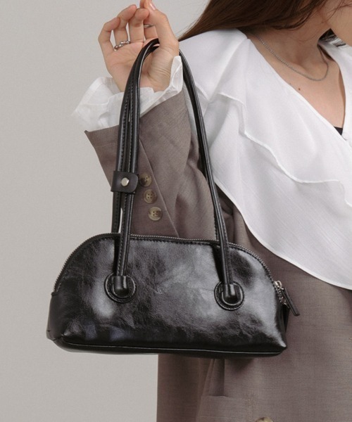 Bab（バブ）の「ミニボストンバッグ（ボストンバッグ・レディース・ブラック/ブルー/オフホワイト・ONESIZE）」の13枚目の写真