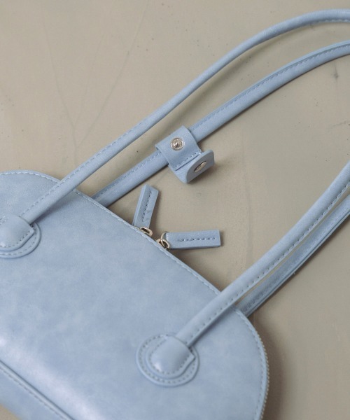 Bab（バブ）の「ミニボストンバッグ（ボストンバッグ・レディース・ブラック/ブルー/オフホワイト・ONESIZE）」の14枚目の写真