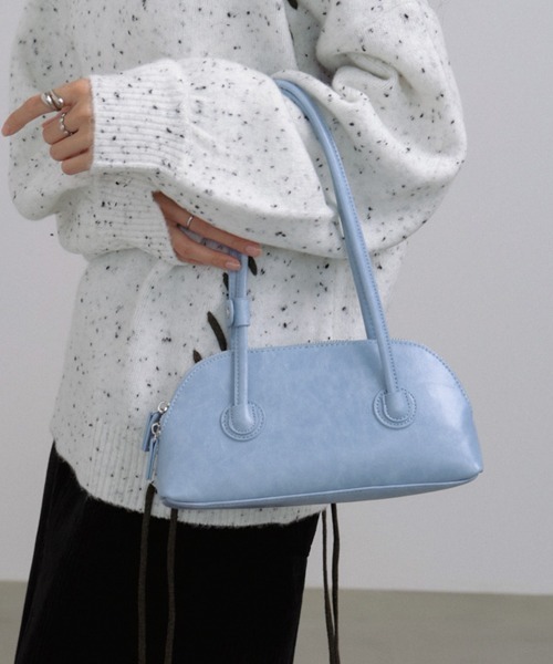 Bab（バブ）の「ミニボストンバッグ（ボストンバッグ・レディース・ブラック/ブルー/オフホワイト・ONESIZE）」の7枚目の写真