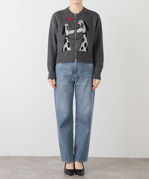 Carne Bollente(カルネボレンテ)の「【Carne Bollente/カルネボレンテ】 Lady Meets Tramp AW25CAR0101(ニット/セーター・レディース・チャコールグレー・SMALL/MEDIUM)」の3枚目の写真