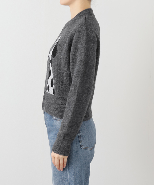 Carne Bollente(カルネボレンテ)の「【Carne Bollente/カルネボレンテ】 Lady Meets Tramp AW25CAR0101(ニット/セーター・レディース・チャコールグレー・SMALL/MEDIUM)」の5枚目の写真