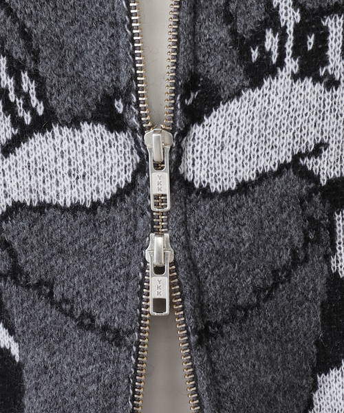 Carne Bollente(カルネボレンテ)の「【Carne Bollente/カルネボレンテ】 Lady Meets Tramp AW25CAR0101(ニット/セーター・レディース・チャコールグレー・SMALL/MEDIUM)」の10枚目の写真