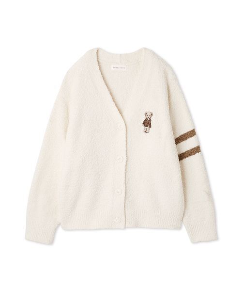 SNIDEL HOME（スナイデルホーム）の「Bearニットカーディガン（ルームウェア/パジャマ・レディース・アイボリー/ブラウン/ピンク・F）」の13枚目の写真