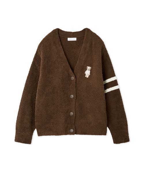 SNIDEL HOME（スナイデルホーム）の「Bearニットカーディガン（ルームウェア/パジャマ・レディース・アイボリー/ブラウン/ピンク・F）」の14枚目の写真