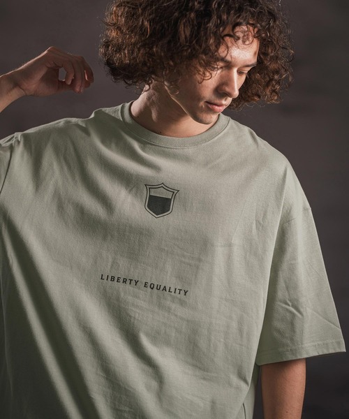 CAMBIO（カンビオ）の「mt9992- プリントT_End-roll Tシャツ(2502112MCB)（Tシャツ/カットソー・メンズ・ブラック/ホワイト/セージグリーン・S/M/L/XL）」の10枚目の写真