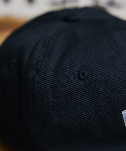 POLeR（ポーラー）の「POLeR × FREAK'S STORE/ポーラー × フリークスストア 別注 COTTON CAP ワンポイントロゴ コットンキャップ（キャップ・メンズ・ブラック/ベージュ/ネイビー・ONE SIZE）」の12枚目の写真