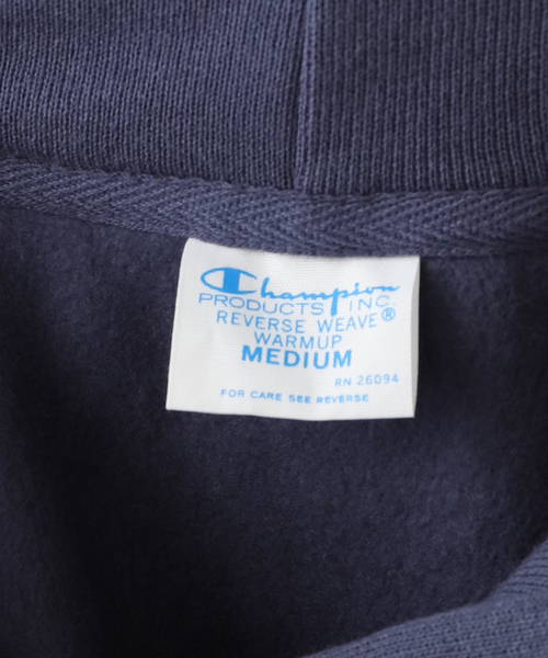 Champion(チャンピオン)の「Champion /チャンピオンREVERSE WEAVE HOODED SWEATSHIRT(パーカー・レディース・ネイビー/アイボリー・MEDIUM/LARGE)」の20枚目の写真