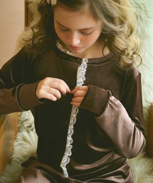 Lepus Fae（レプスフェイ）の「レースコンビベロアカーディガン（カーディガン/ボレロ）」