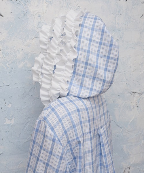 Whinny(ホワイニー)の「Whinny/≪セットアップ可能♪≫近未来的最強パラダイス(シャツ/ブラウス・レディース・ブルー系その他2/ブラック/ホワイト・FREE)」の22枚目の写真