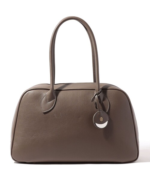 Tomorrowlandオリジナル　Vフロント茶　サイズ8 Atelier TOMORROWLAND MIMI MEDIUM バッグ（ボストンバッグ