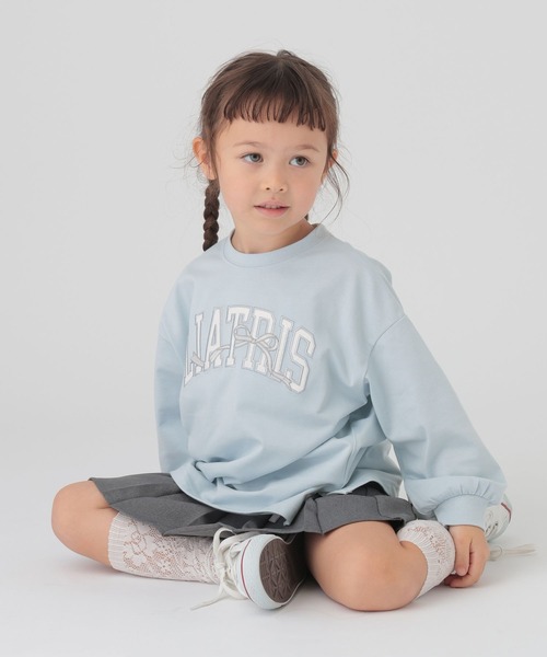 GLOBAL WORK(グローバルワーク)の「ヘビロッTEEモチーフ/T/589261(Tシャツ/カットソー・キッズ・ブルー系その他/ホワイト・100cm/110cm/120cm)」の1枚目の写真