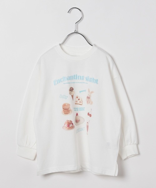 GLOBAL WORK(グローバルワーク)の「ヘビロッTEEモチーフ/T/589261(Tシャツ/カットソー・キッズ・ブルー系その他/ホワイト・100cm/110cm/120cm)」の10枚目の写真